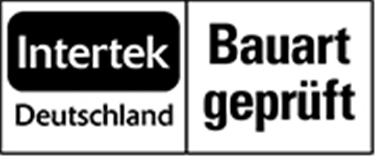 bauartgeprüft: Intertek